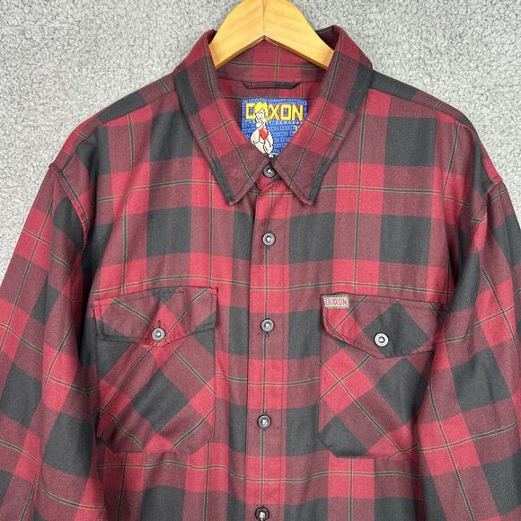 Dixxon TKO Flannel – Mike Tyson Punch-Out Collab – Men’s 3XL - Picture 2 of 15